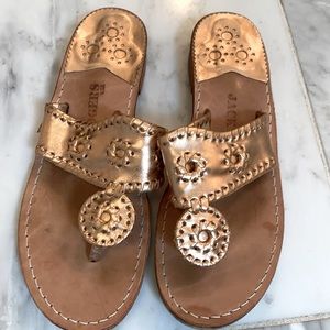 Jack Rogers Rose Gold sandals
